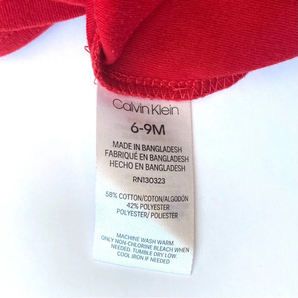 Calvin Klein Infant Baby Boy Overall Set - Picture 8 of 13